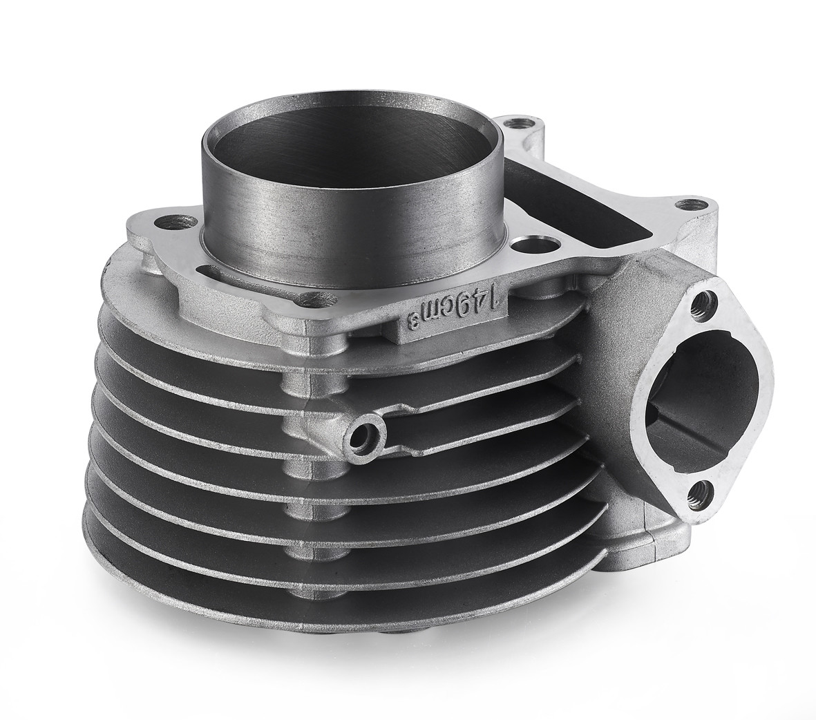Aluminum Alloy Honda Single Cylinder Block , 4 Stroke Motorcycle Engine Block GY6 150